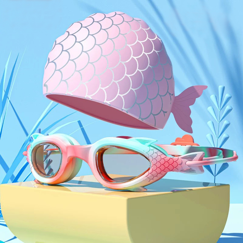 Aquatic Sports Cap - Детские очки для плавания; Водонепроницаемая и