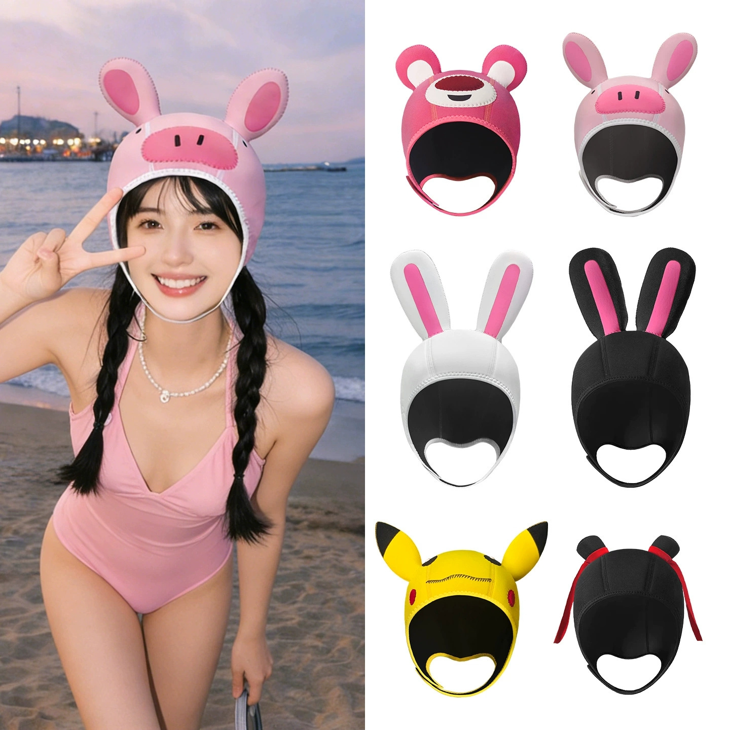 Неопреновая термошапка для дай – обзор и цена Aquatic Sports Cap